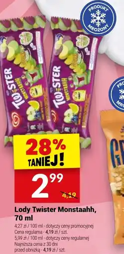 Twój Market Lody Twister Monstaahh oferta