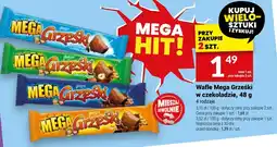 Twój Market Wafle Mega Grześki w czekoladzie oferta