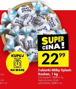 Twój Market Cukierki Milky Splash Roshen oferta