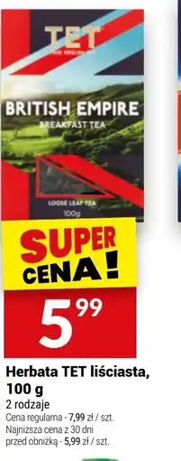 Twój Market Herbata TET liściasta oferta