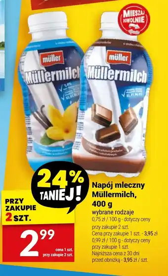 Twój Market Napój mleczny Müllermilch oferta