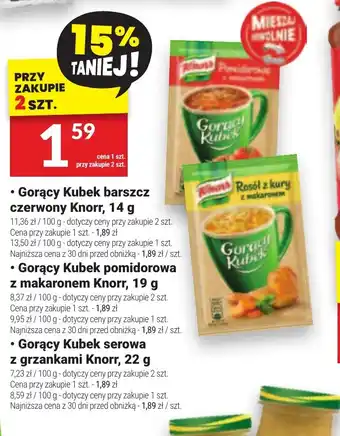 Twój Market Gorący Kubek Knorr oferta