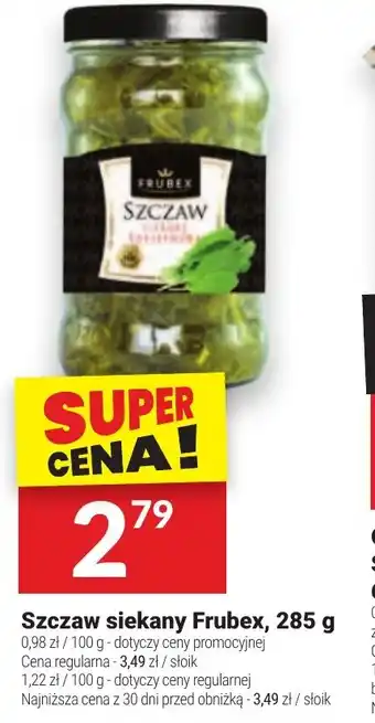 Twój Market Szczaw siekany Frubex oferta