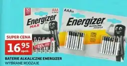 Auchan Baterie alkaliczne aaa Energizer oferta