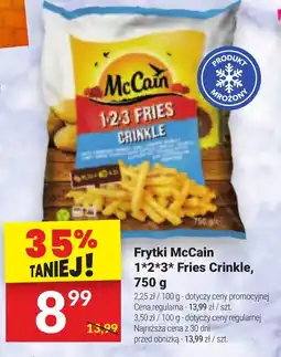 Twój Market Frytki McCain 1-2-3 Fries Crinkle oferta