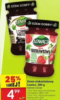Twój Market Dżem niskosłodzony Lowicz oferta