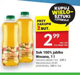 Twój Market Sok 100% jabłko Wosana oferta