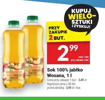 Twój Market Sok 100% jabłko Wosana oferta