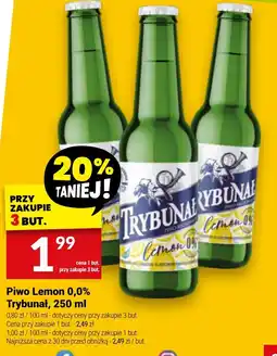 Twój Market Piwo Lemon 0,0% Trybunał oferta