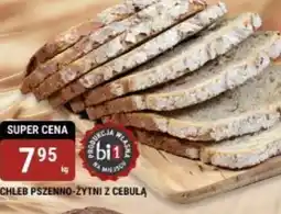 Chleb pszenno-żytni z cebulą