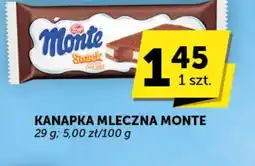 Groszek Kanapka mleczna Monte oferta