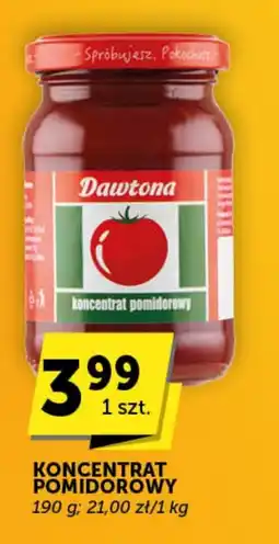 Groszek Koncentrat pomidorowy Dawtona oferta