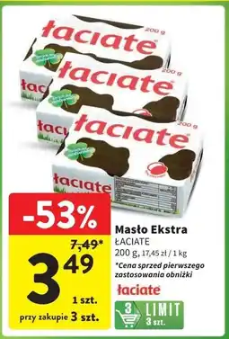 Intermarche Masło ekstra Łaciate oferta