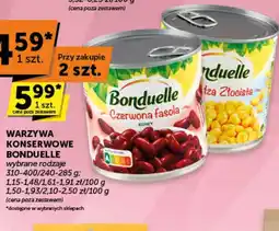 Groszek Warzywa konserwowe Bonduelle oferta
