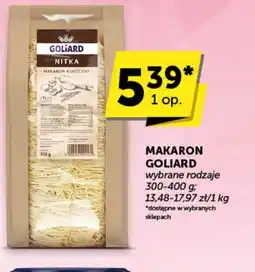 Groszek Makaron Goliard oferta