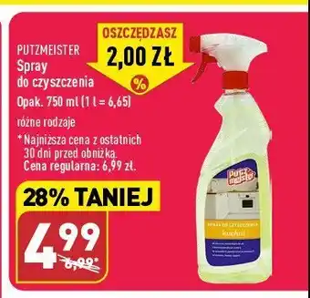 ALDI Spray do czyszczenia kuchni 1 SZT 750 ML oferta