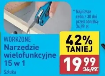 ALDI WORKZONE Narzędzie wielofunkcyjne 15 w 1 oferta