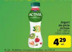 Carrefour Jogurt do picia ACTIVIA oferta
