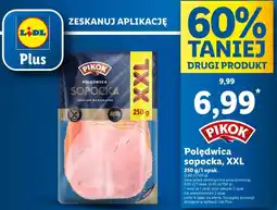 Lidl PIKOK Polędwica sopocka, XXL oferta