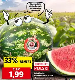 Lidl Polski arbuz niedoskonały, luzem oferta