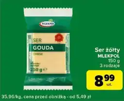 Carrefour Ser żółty MLEKPOL oferta
