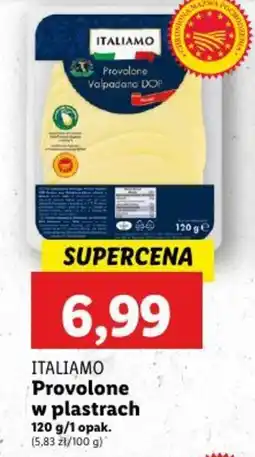 Lidl ITALIAMO Provolone w plastrach oferta