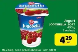 Carrefour Jogurt JOGOBELLA ZOTT oferta