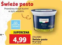 Lidl ITALIAMO Świeże pesto oferta