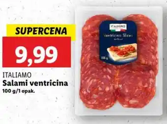 Lidl ITALIAMO Salami ventricina oferta