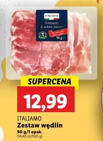 Lidl ITALIAMO Zestaw wędlin oferta