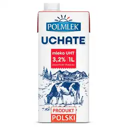 Delikatesy Centrum Polmlek Uchate Mleko UHT 3,2% 1 l oferta