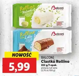 Lidl BALCONI Ciastka Rollino oferta