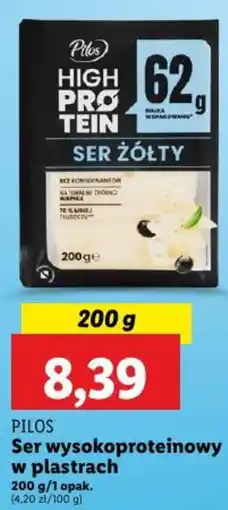 Lidl PILOS Ser wysokoproteinowy w plastrach oferta