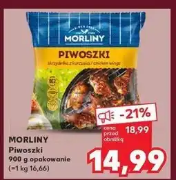 Kaufland Kiełbaski piwoszki Morliny oferta