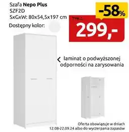 Black Red White Szafa Nepo Plus SZF2D oferta