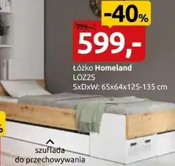 Black Red White Łóżko Homeland LOZ2S oferta
