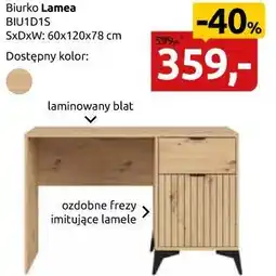 Black Red White Biurko BIU1D1S Lamea oferta