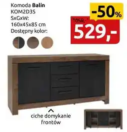 Black Red White Komoda Balin KOM2D3S oferta