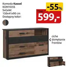 Black Red White Komoda Kassel KOM1D5S oferta