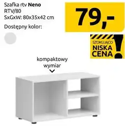 Black Red White Szafka rtv Neno RTV/80 oferta