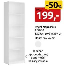 Black Red White Regał Nepo Plus REG/60 oferta