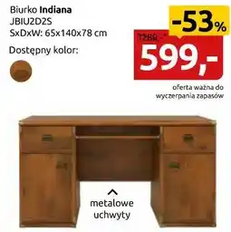 Black Red White Biurko Indiana JBIU2D2S oferta