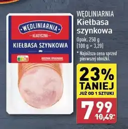 ALDI Kiełbasa szynkowa Wędliniarnia classic oferta