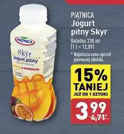 ALDI Jogurt pitny mango i marakuja Piątnica skyr oferta