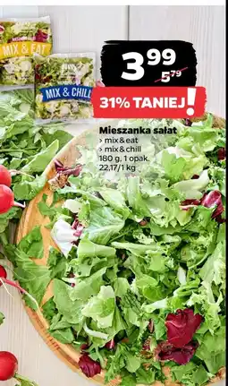 Netto Mix sałat mix & eat Z ZIELENIAKA NETTO oferta