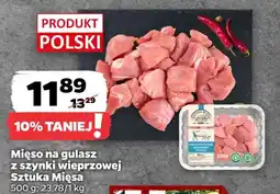 Netto Mięso na gulasz wieprzowy z szynki oferta