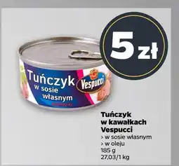 Netto Tuńczyk w sosie własnym Vespucci oferta