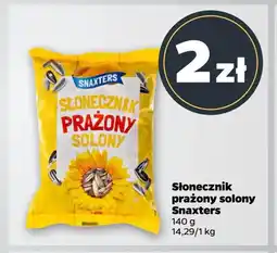 Netto Słonecznik prażony solony Snaxters oferta