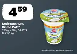 Netto Śmietana 12 % Zott primo oferta