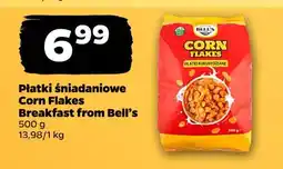 Netto Płatki corn flakes Breakfast from bell's oferta